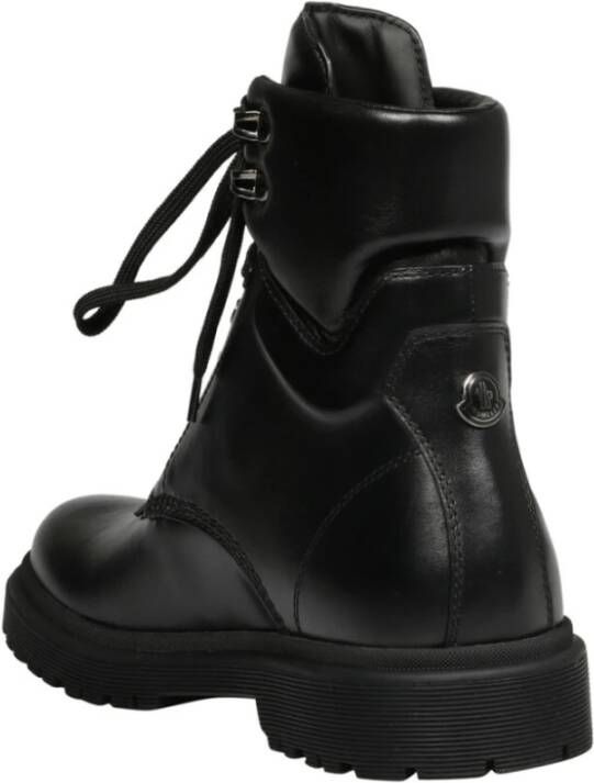 Moncler Patty Combat Boots Black Dames