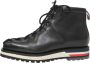 Moncler Pre-owned Leather boots Black Heren - Thumbnail 2