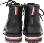 Moncler Pre-owned Leather boots Black Heren - Thumbnail 4