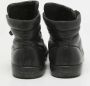 Moncler Pre-owned Leather sneakers Black Heren - Thumbnail 5