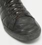 Moncler Pre-owned Leather sneakers Black Heren - Thumbnail 7