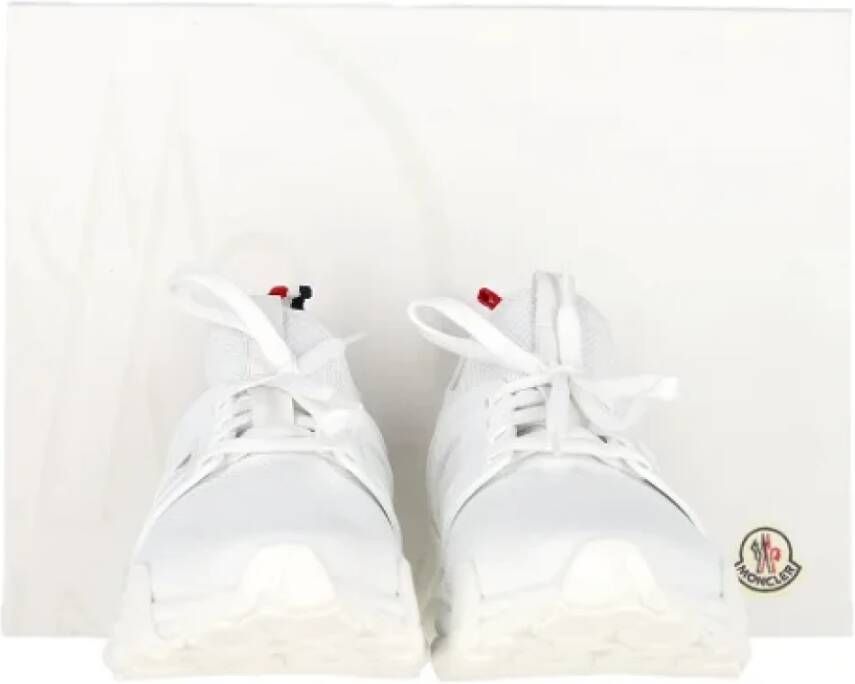 Moncler Pre-owned Rubber sneakers White Heren