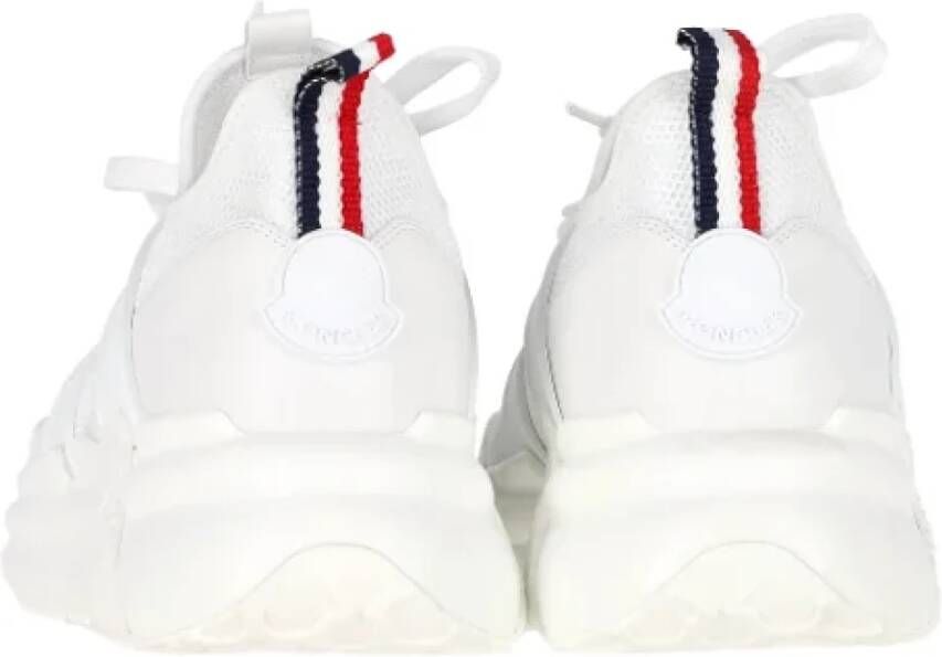 Moncler Pre-owned Rubber sneakers White Heren