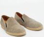 Moncler Pre-owned Suede sneakers Gray Heren - Thumbnail 4