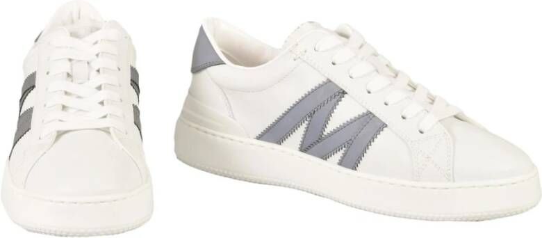 Moncler Rubberen zoolschoenen White Dames