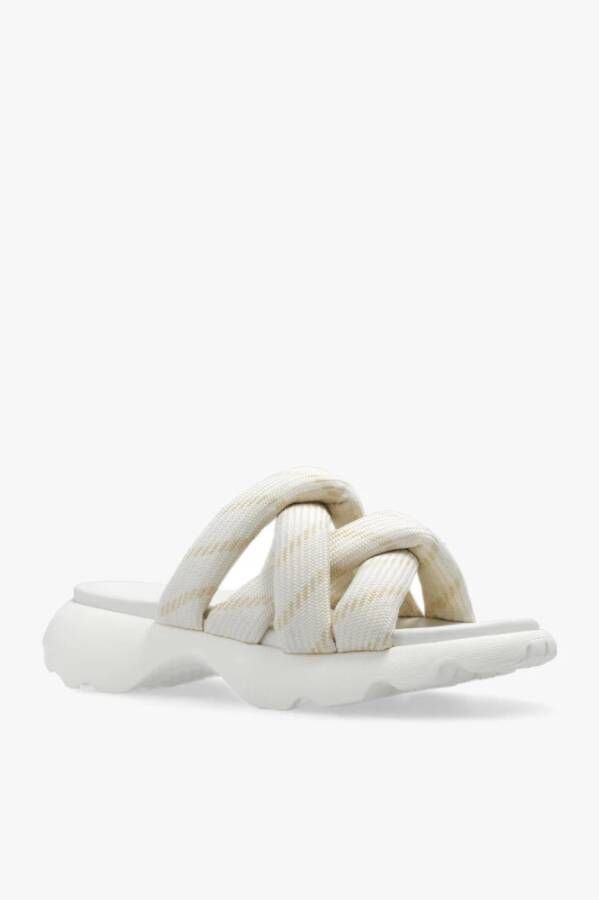 Moncler Schuifregelaars Beige Dames