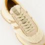 Moncler Shearling Suede Beige Basket Schoenen Beige Dames - Thumbnail 5