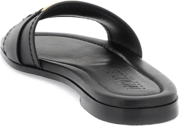 Moncler Sliders Black Dames