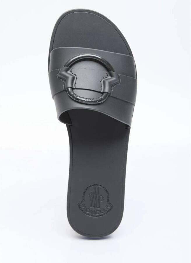 Moncler Sliders Black Dames