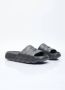 Moncler Zwarte Slide Sandalen met Dekbeddecoratie Black Heren - Thumbnail 10