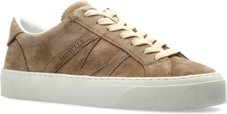 Moncler Sneakers Monaco2 Beige Dames