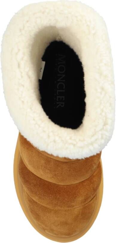 Moncler Sneeuwlaarzen Gaia Pocket Mid Brown Dames