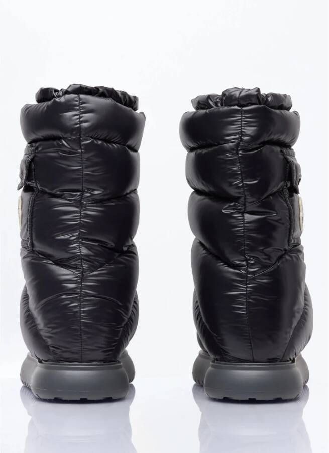 Moncler Sneeuwlaarzen met zak en trekkoord Black Dames