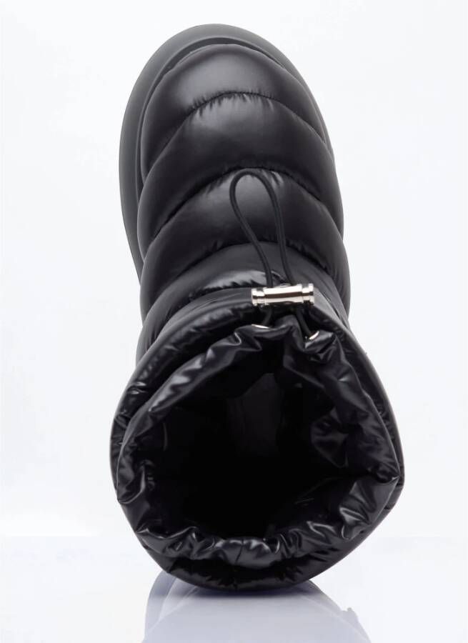 Moncler Sneeuwlaarzen met zak en trekkoord Black Dames