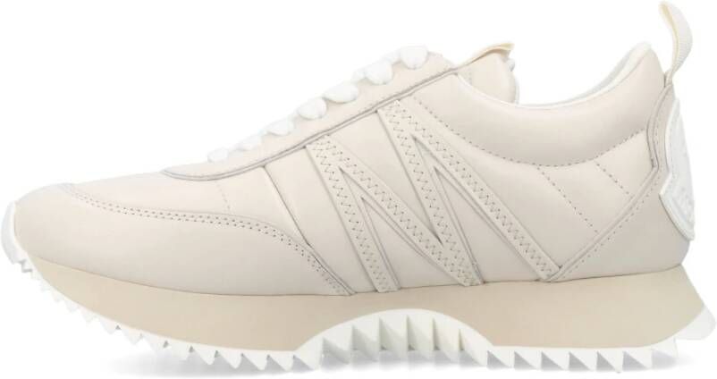 Moncler Stijlvolle lage top sneakers White Dames