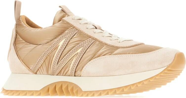 Moncler Stijlvolle Sneakers voor dagelijks gebruik Beige Dames