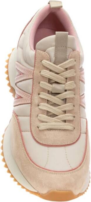 Moncler Stijlvolle Sneakers voor Dagelijks Gebruik Beige Dames