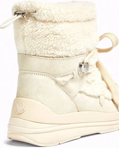 Moncler Stijlvolle Winterlaarzen Beige Dames