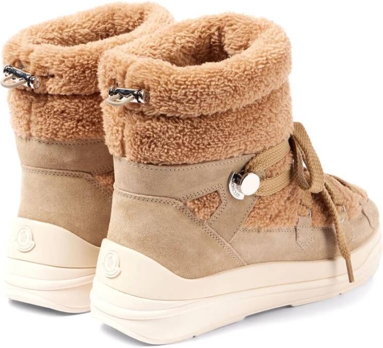 Moncler Stijlvolle Winterlaarzen voor Mannen Beige Dames