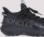 Moncler Zwarte Veterschoenen Tricolor Detail Black Dames - Thumbnail 5