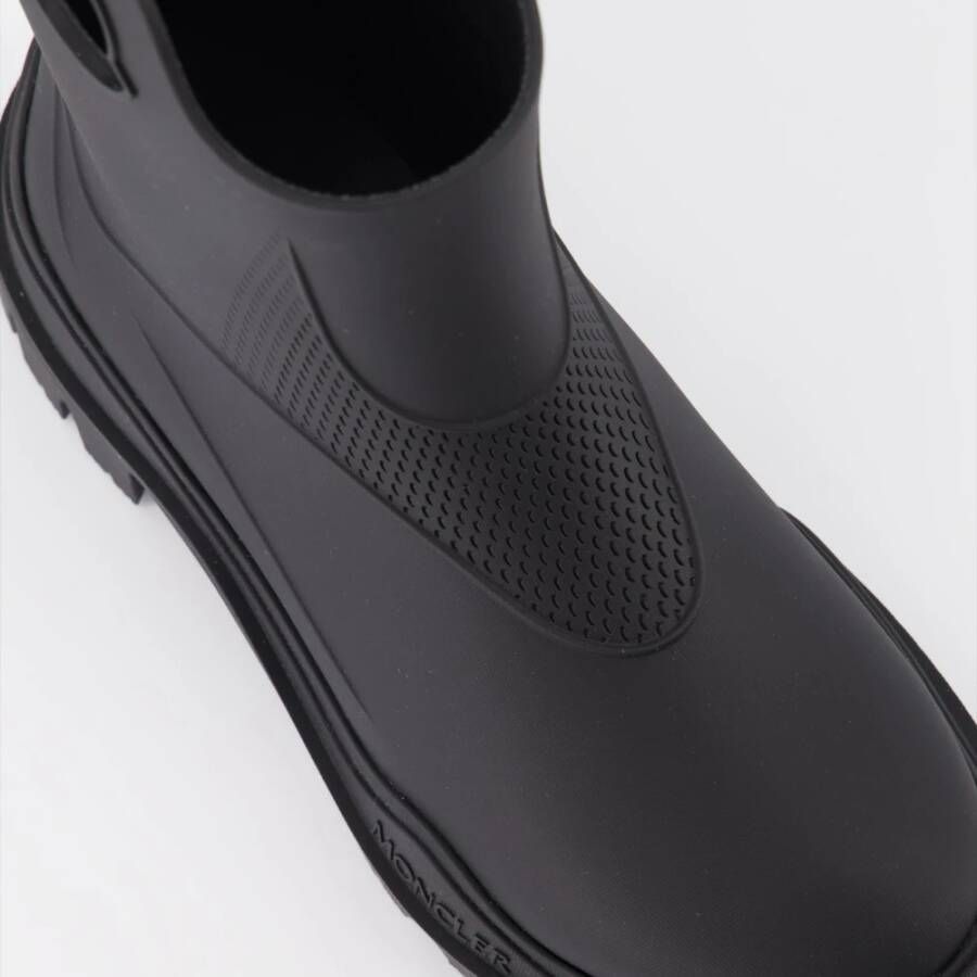 Moncler Waterdichte Slip-On Regenlaarzen Black Dames