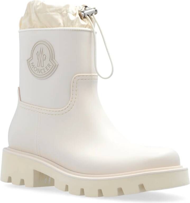 Moncler Wellington laarzen Kickstreeam Beige Dames