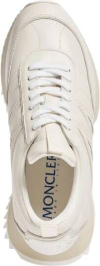 Moncler Witte City Trainer met M-vormige Accent Beige Dames