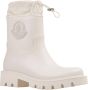 Moncler Witte Kicktream Regen Enkellaarzen White Dames - Thumbnail 2