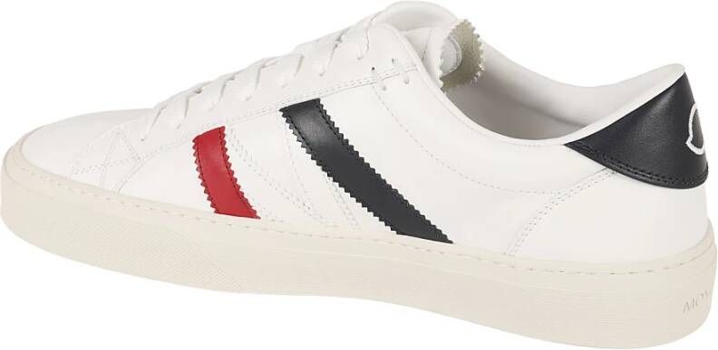 Moncler Witte lage sneakers White Heren