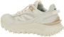 Moncler Witte Logo Sneakers Leer Vrouw Beige Dames - Thumbnail 2