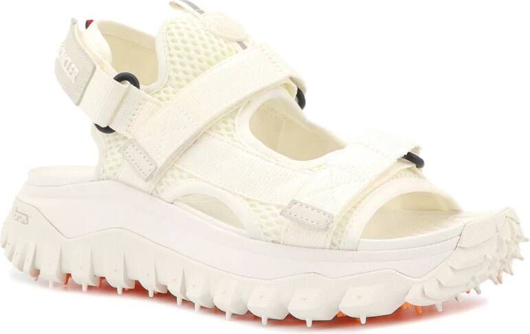 Moncler Witte Sandalen met Verstelbare Banden White Dames