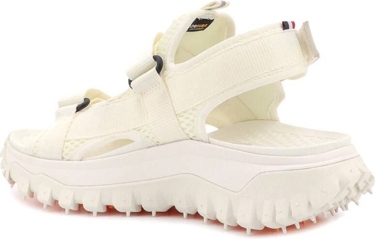 Moncler Witte Sandalen met Verstelbare Banden White Dames