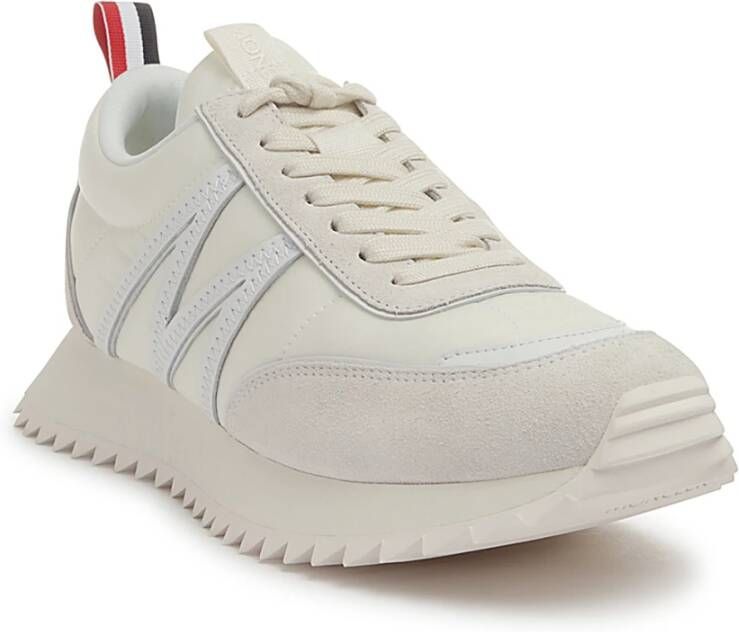 Moncler Witte Sneakers voor Mannen White Heren