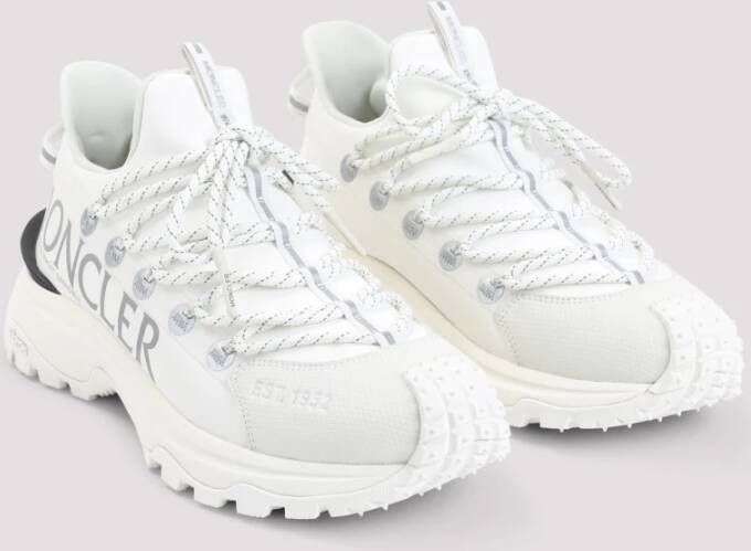 Moncler Witte Sneakers voor Moderne Man White Heren