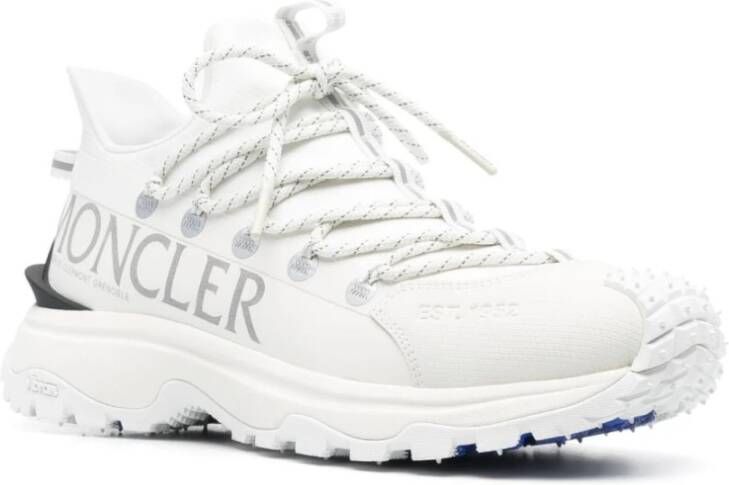 Moncler Witte Trailgrip Lite2 Lage Top Sneakers White Heren