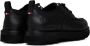 Moncler Zwarte Derby Schoenen met Logo Black Heren - Thumbnail 3