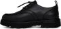 Moncler Zwarte Derby Schoenen met Logo Black Heren - Thumbnail 4