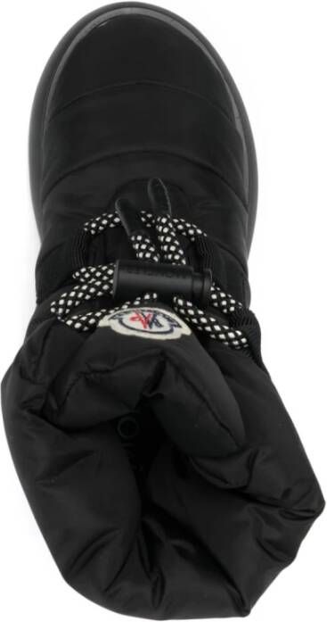 Moncler Zwarte enkellaarzen voor vrouwen Black Dames