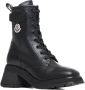 Moncler Zwarte Enkellaarsjes met Zak Black Dames - Thumbnail 2