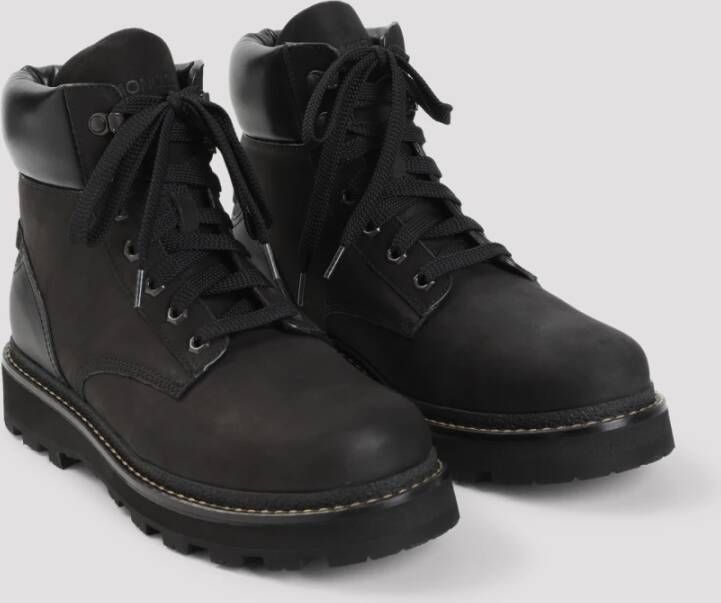 Moncler Zwarte schoenen voor mannen en vrouwen Black Heren