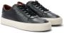 Moncler Zwarte Leren Lage Sneakers Black Heren - Thumbnail 7