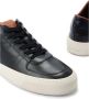 Moncler Zwarte Leren Lage Sneakers Black Heren - Thumbnail 8