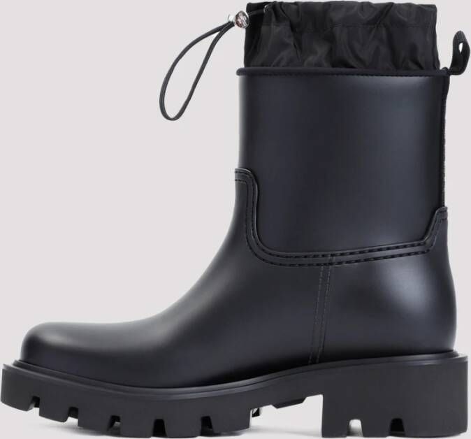 Moncler Zwarte Sneakers Stijlvolle Waterdichte Laarzen Black Dames