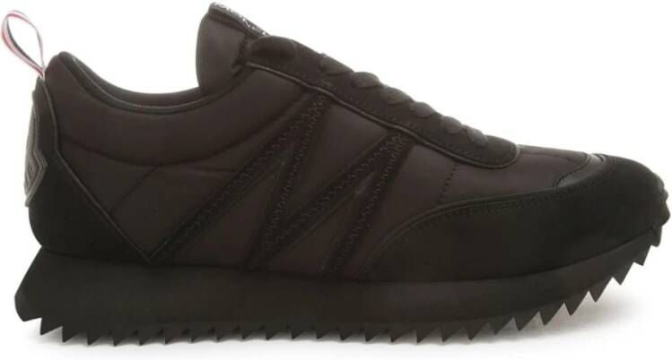 Moncler Zwarte Sneakers voor Mannen Black Heren