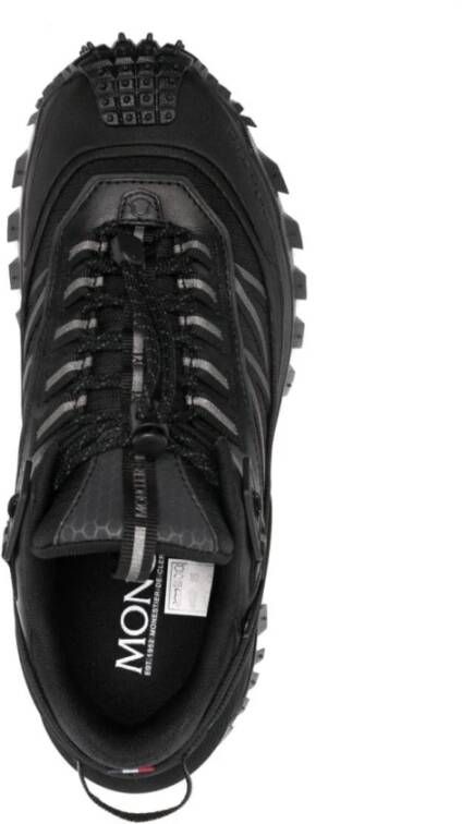 Moncler Zwarte Trailgrip GTX Lage Top Sneakers Black Dames