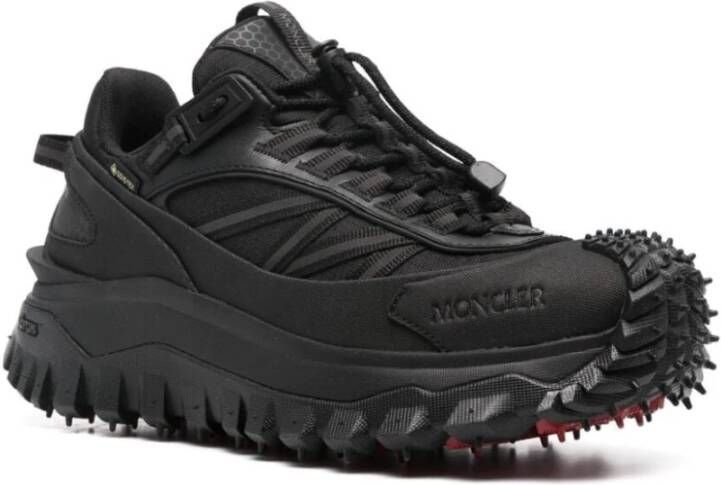 Moncler Zwarte Trailgrip GTX Lage Top Sneakers Black Dames