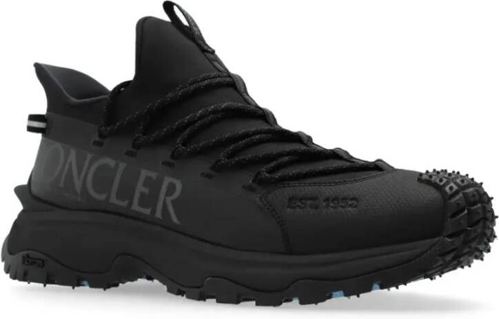 Moncler Zwarte Trailgrip Lite 2 Sneakers Black Heren