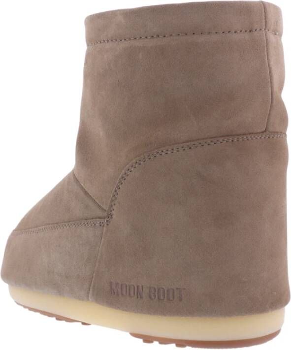 moon boot Beige Low No Lace Icon Laarzen Beige Dames