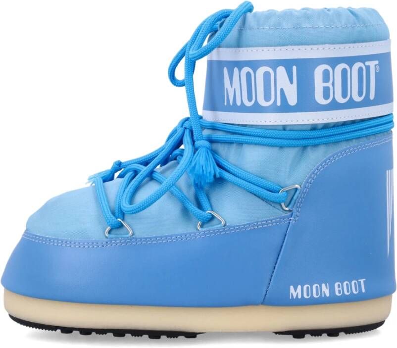 moon boot Blauwe Enkellaarzen voor Meisjes Blue Dames