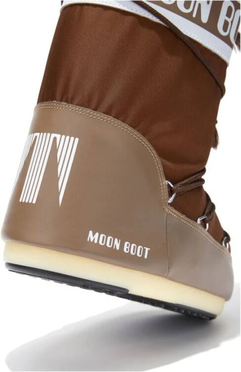 moon boot Bruine Geïsoleerde Veterschoenen Brown Heren